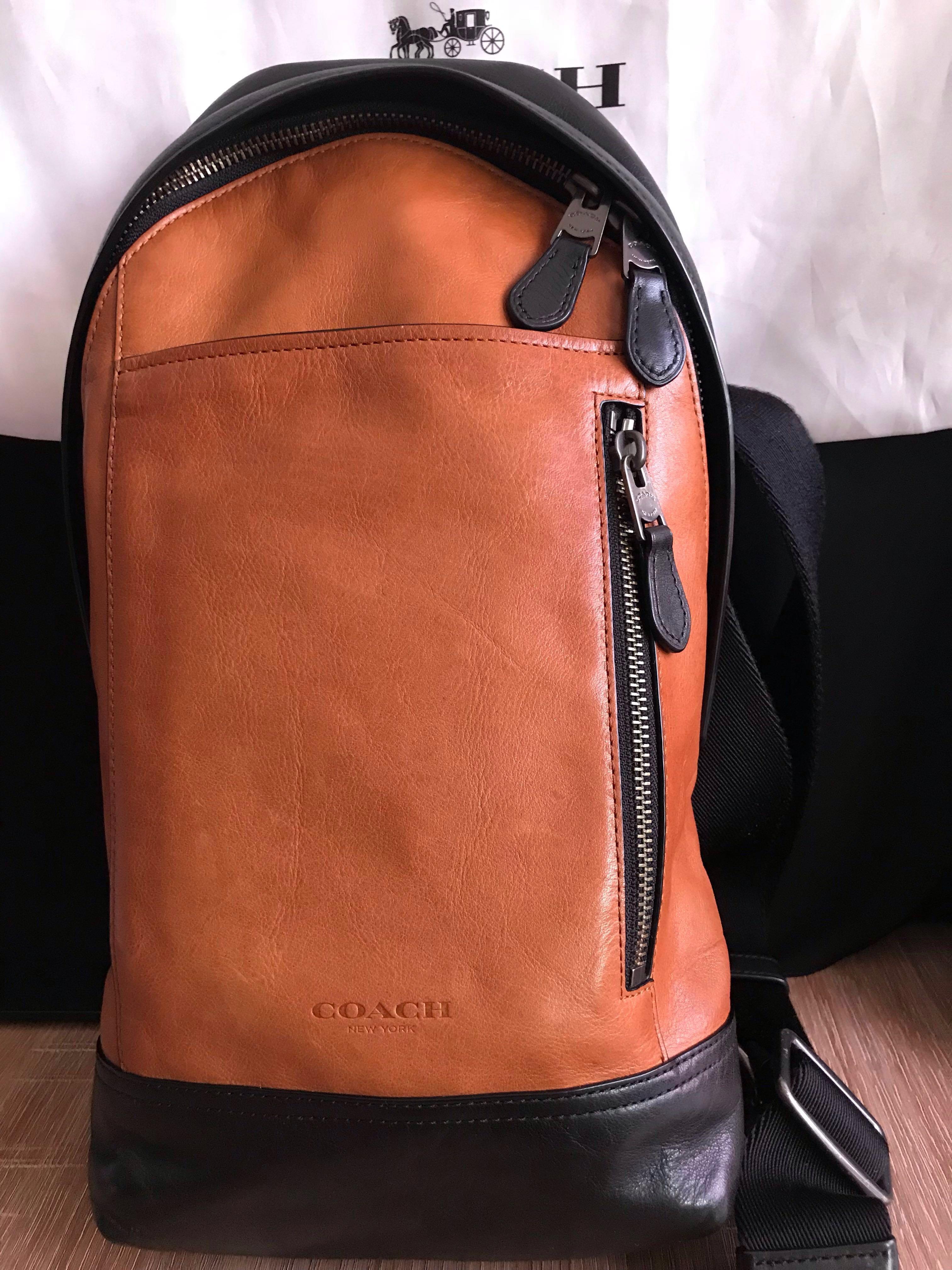 Coach manhattan 2025 sling bag