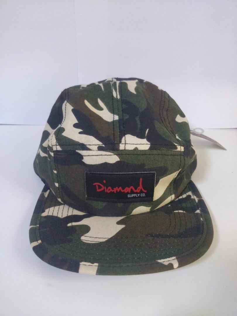 diamond supply 5 panel cap