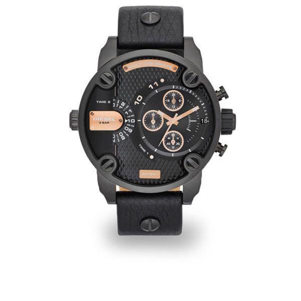 Diesel Black Rose Gold Watch Men S Fashion Watches On Carousell