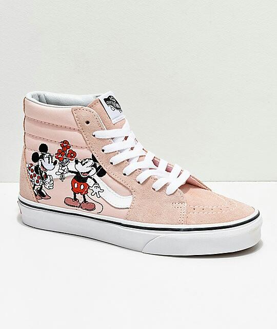 mickey and minnie sneakers