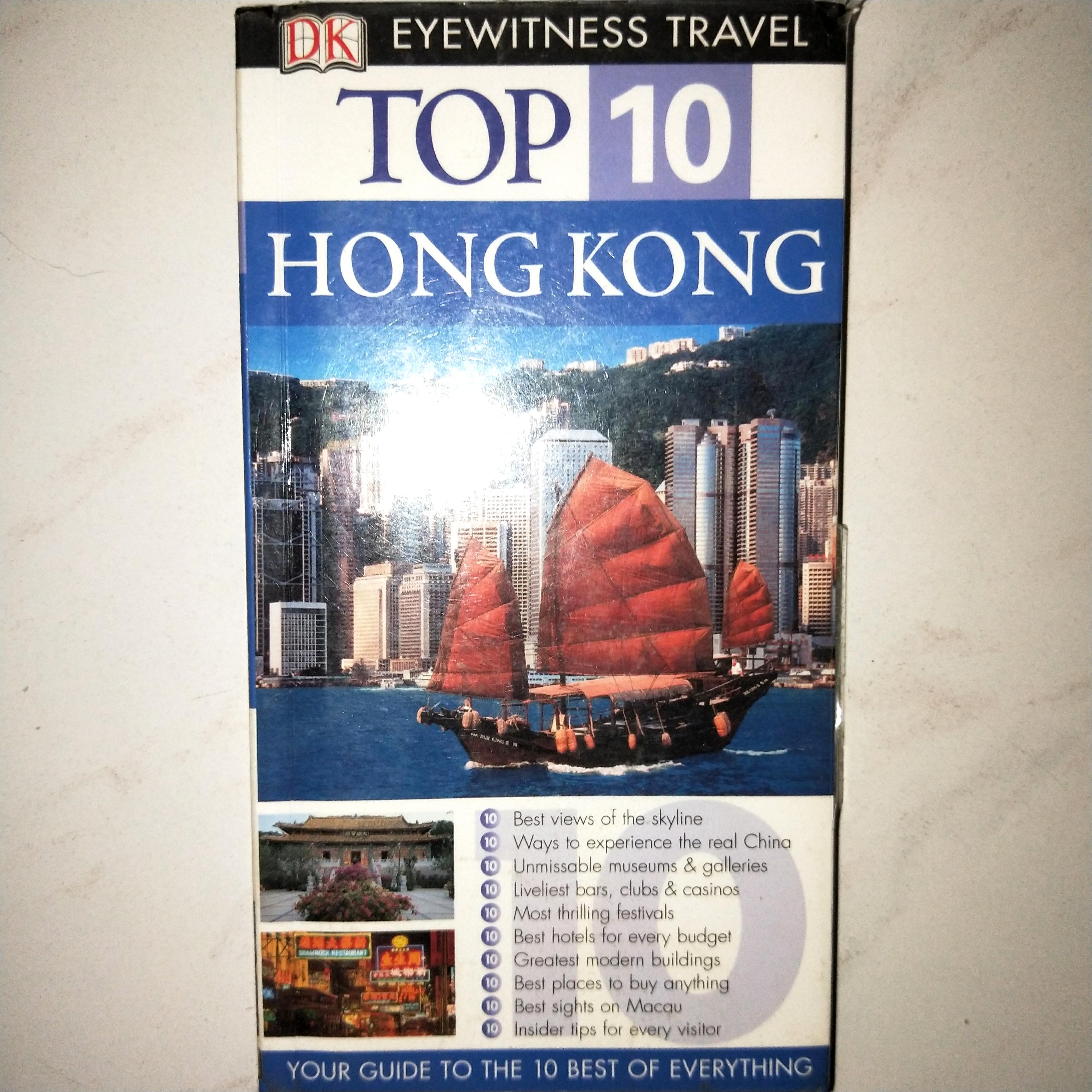Dk Eyewitness Travel Top 10 Hong Kong Books Stationery Non