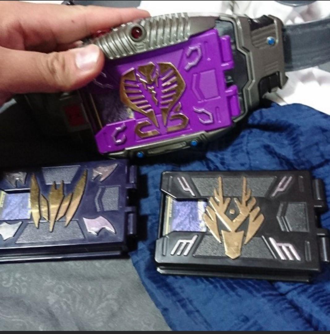 Dx V Buckle Kamen Rider Ryuki Belt Toys Games Stuffed Toys On Carousell