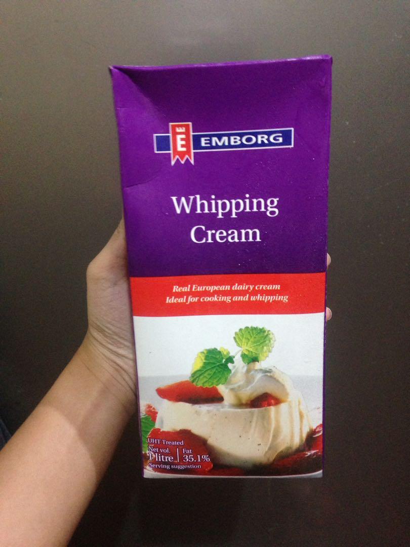 Emborg Whipping Cream 1l On Carousell