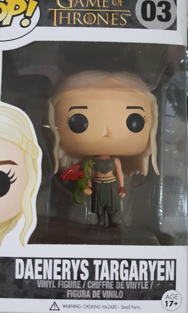 Game Of Thrones Daenerys Targaryen Funko Pop Vinyl Figure Beige 
