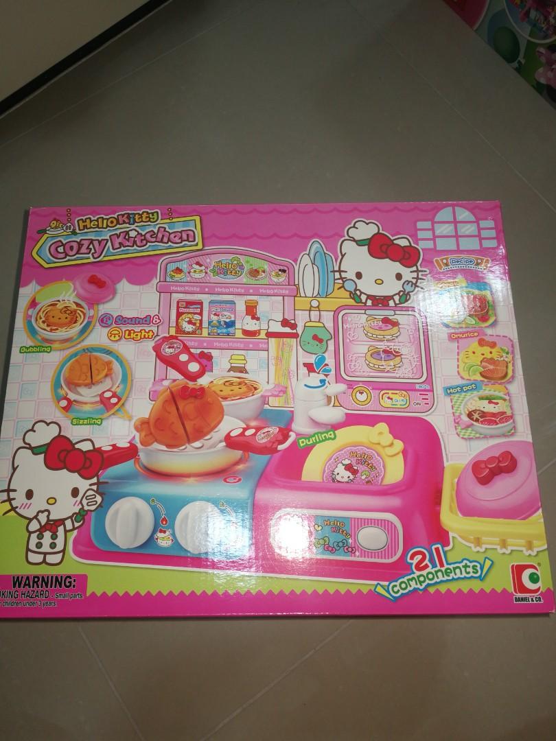 Hello Kitty Cozy Kitchen Babies Kids Toys Walkers On Carousell