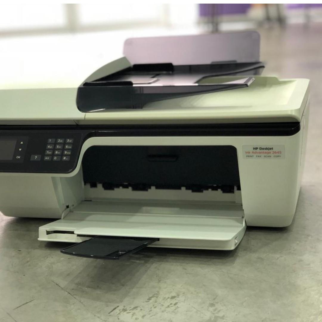 HP Deskjet Ink Advantage 2645 AllinOne Printer (Without Ink Cartridges), Computers & Tech