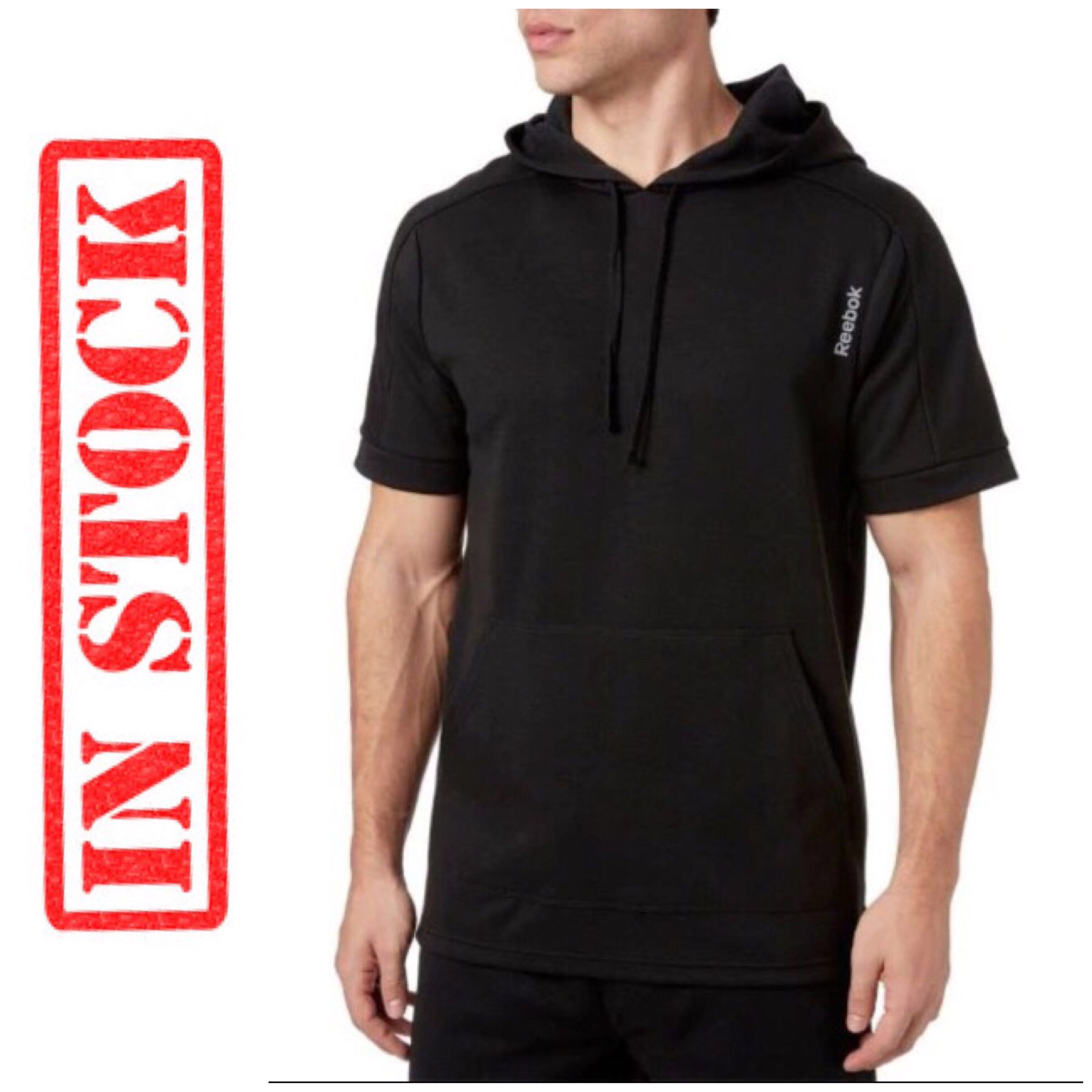 Double Knit Short Sleeve Hoodie 