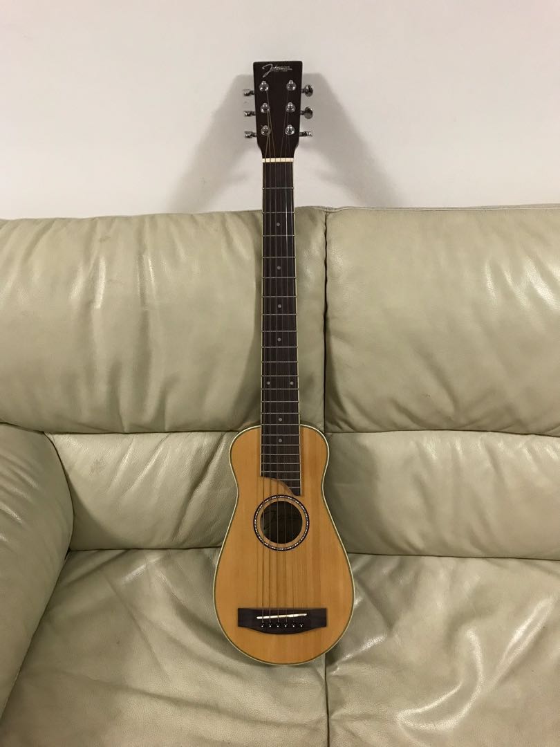 Johnson Travel Guitar Acoustic Hobbies Toys Music Media