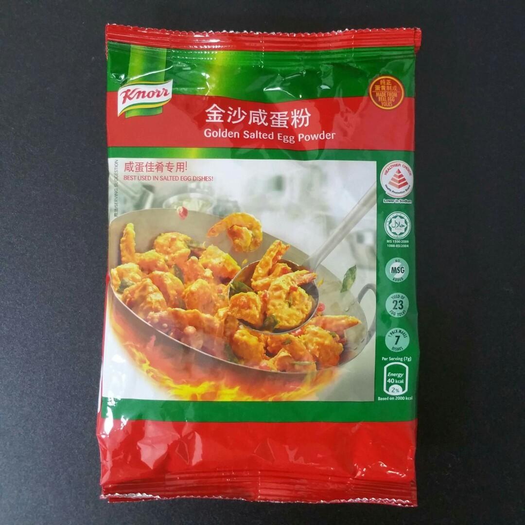 Knorr Golden Salted Egg Powder Food Drinks Instant Food On Carousell