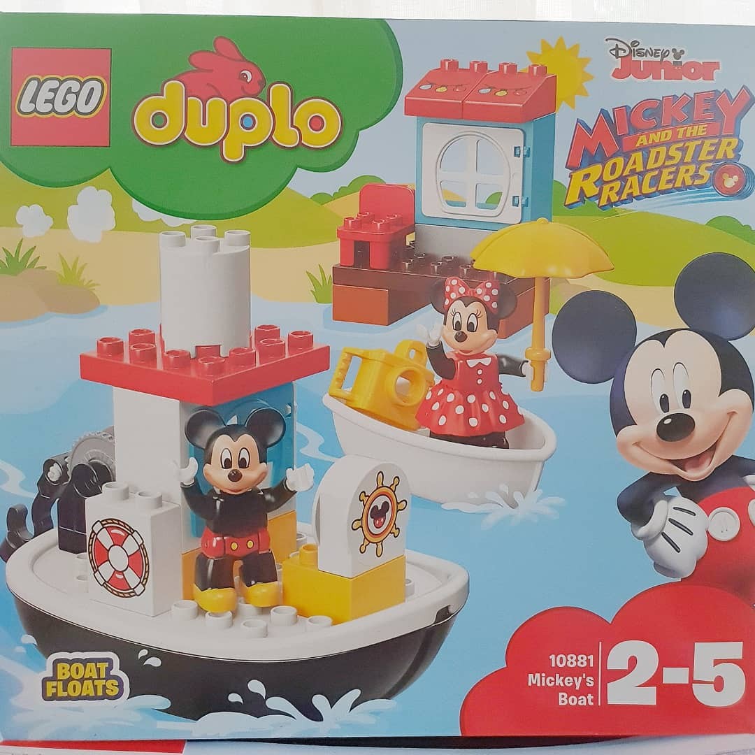 mickey mouse boat duplo