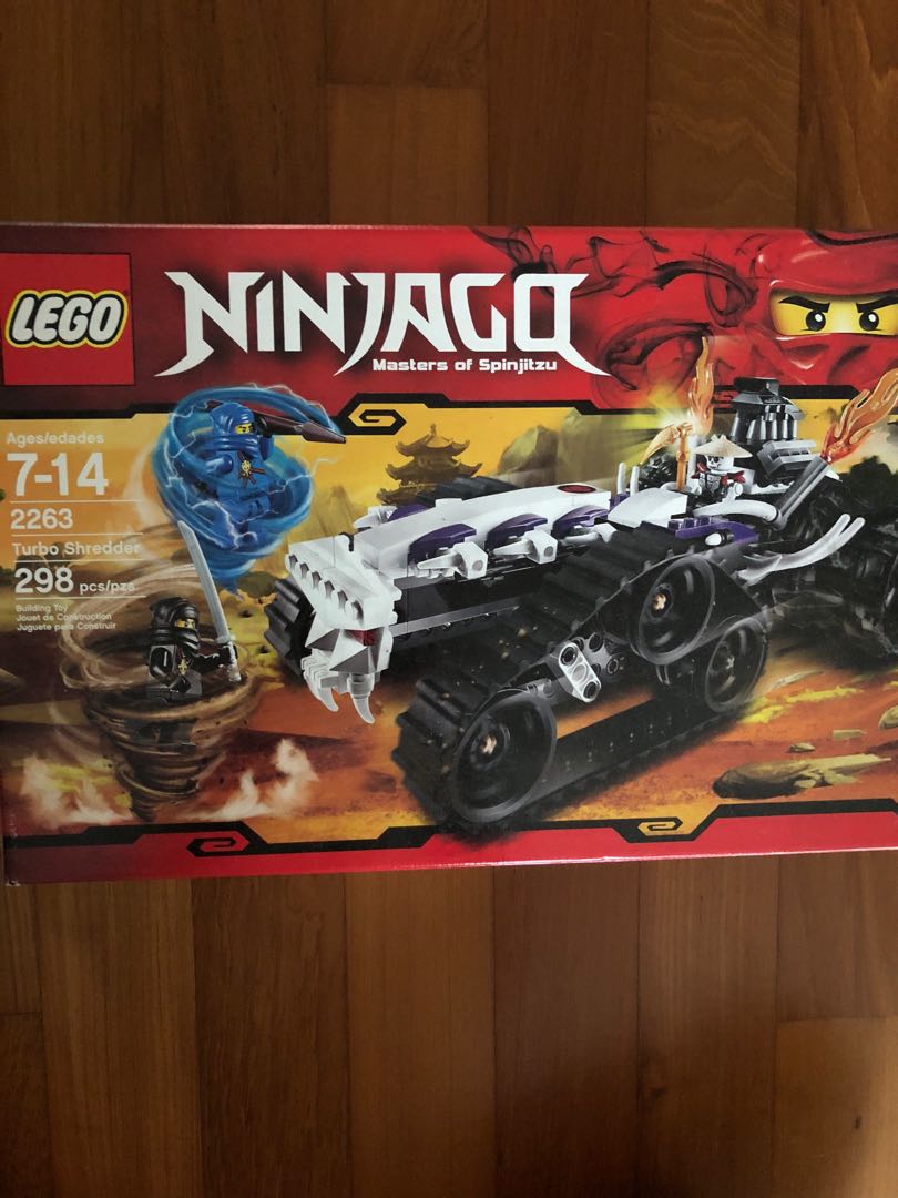 lego ninjago turbo shredder