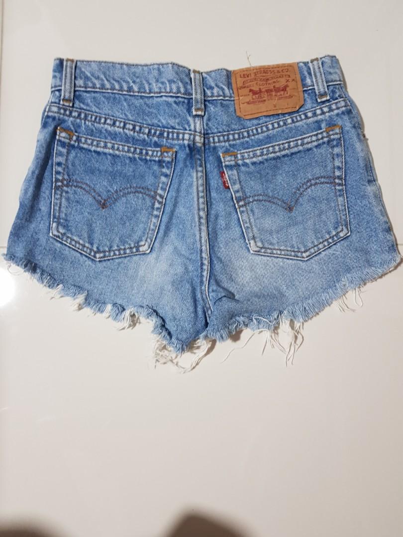 Levi's high waisted shorts, Women's 