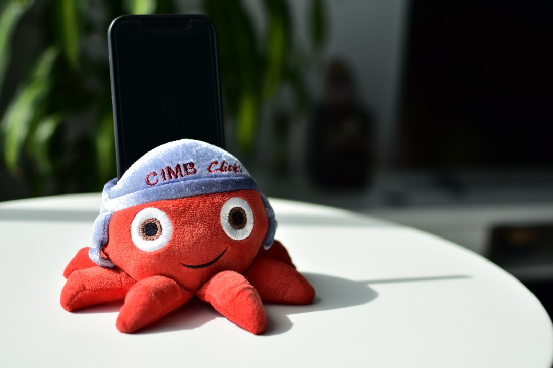 Cimb octopus soft toy 2018 new arrivals