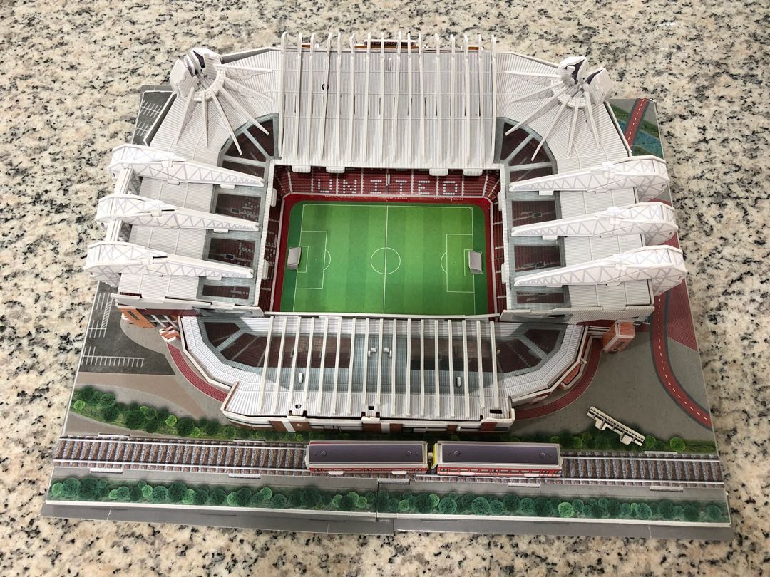 Manchester United Stadium Singapore Stadium 3d Puzzle Toys Games Others On Carousell