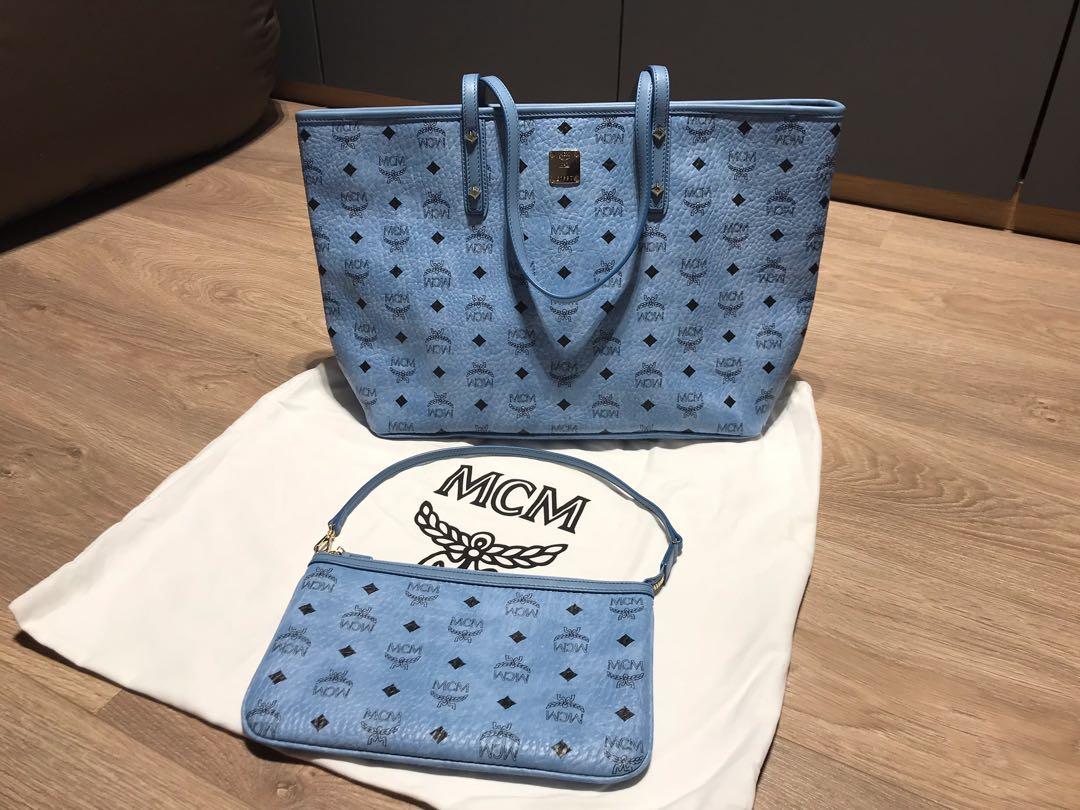 Mcm anya on sale tote medium