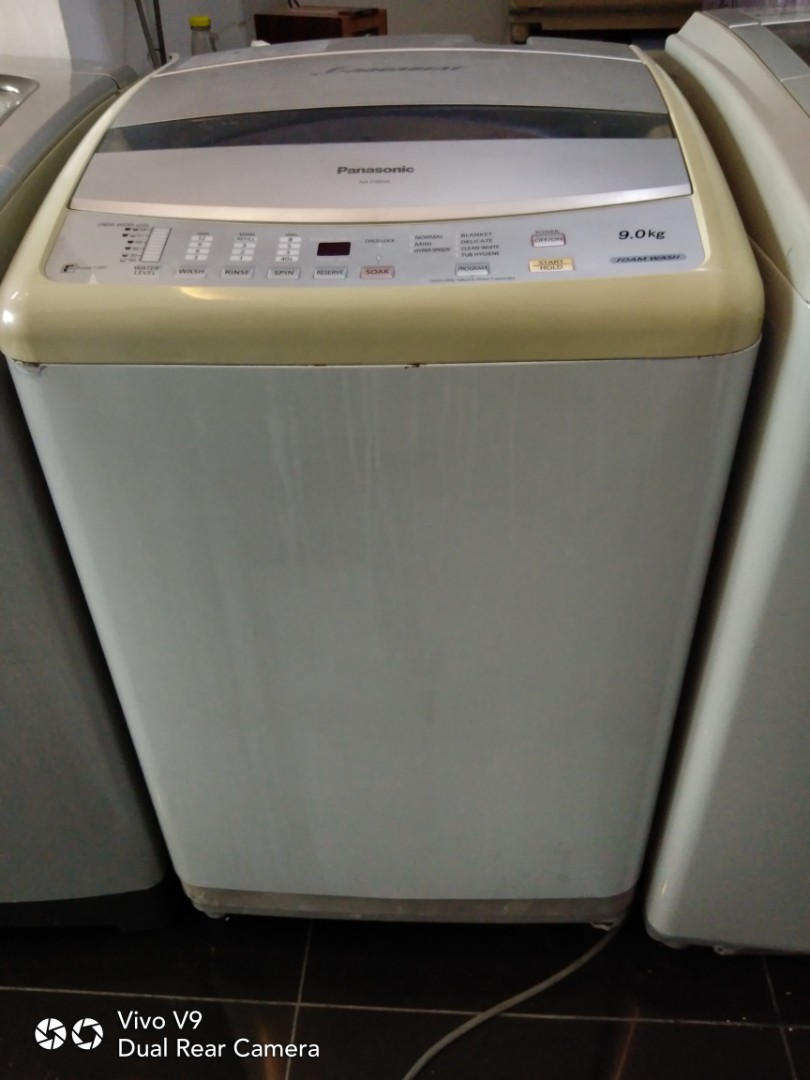Mesin Basuh Washing Machine Washer Panasonic 9kg Kitchen Appliances On Carousell