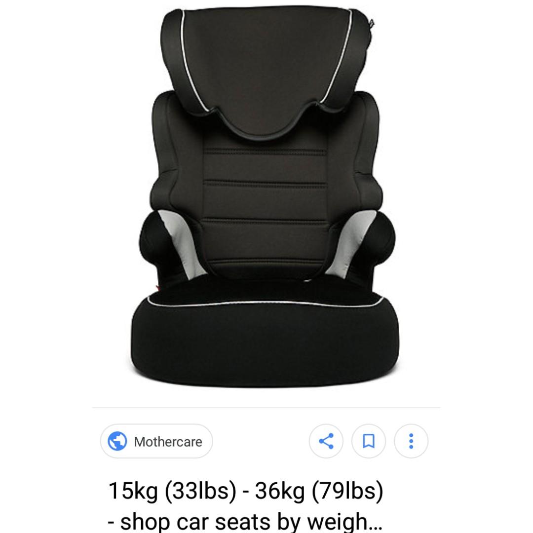 Mothercare Car Seat 15 36 kg like new Babies Kids Going Out Car Seats on Carousell