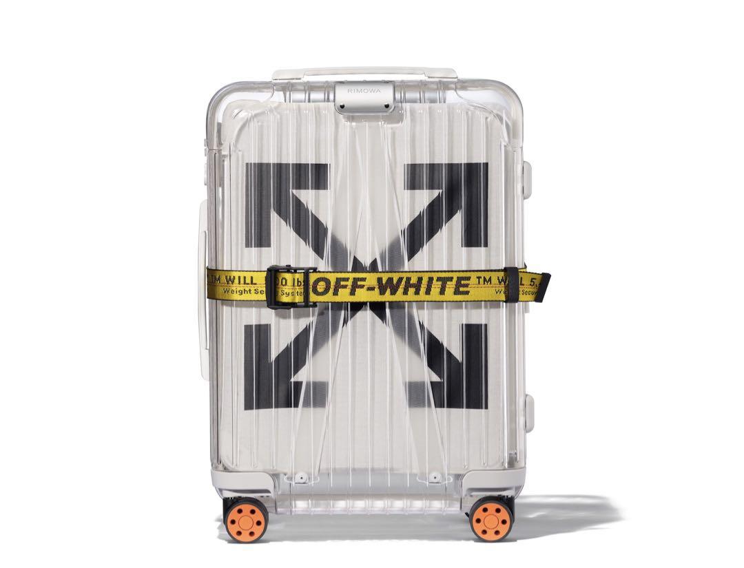 rimowa cabin white