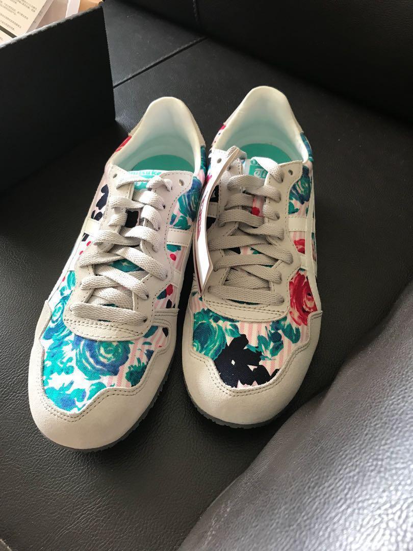 Onitsuka Tiger Floral Sneakers, Women's 