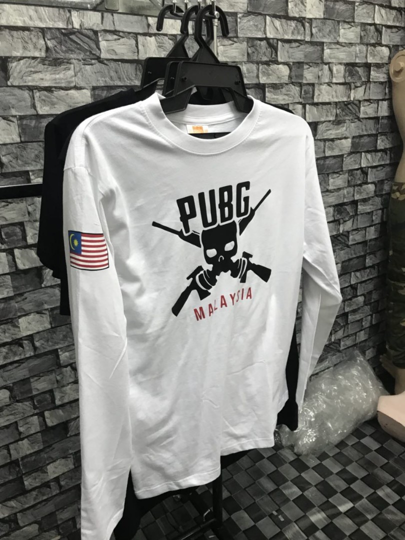 Pubg Tshirt Longsleeve Men S Fashion Clothes Tops On Carousell - 
