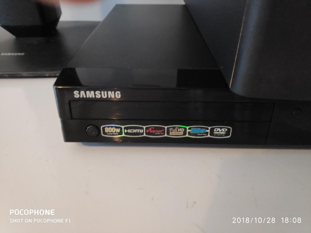 Samsung Home Theater System (HTTZ212), Audio, Soundbars, Speakers