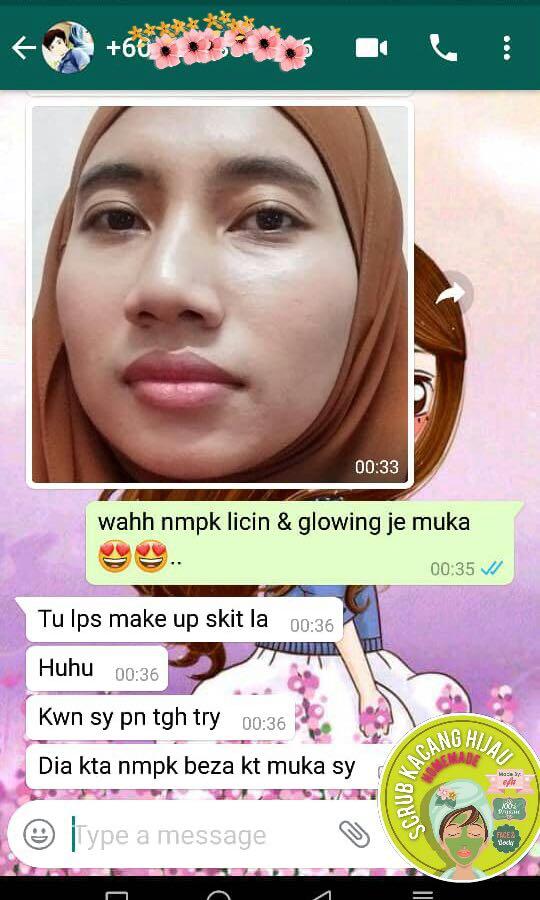 Scrub Kacang Hijau Health Beauty Skin Bath Body On Carousell