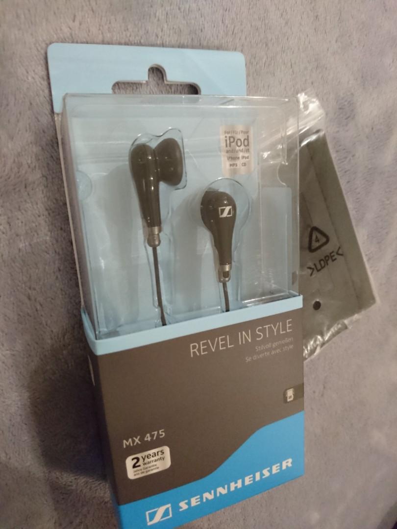 Sennheiser MX 475 Ultra lightweight Earphones