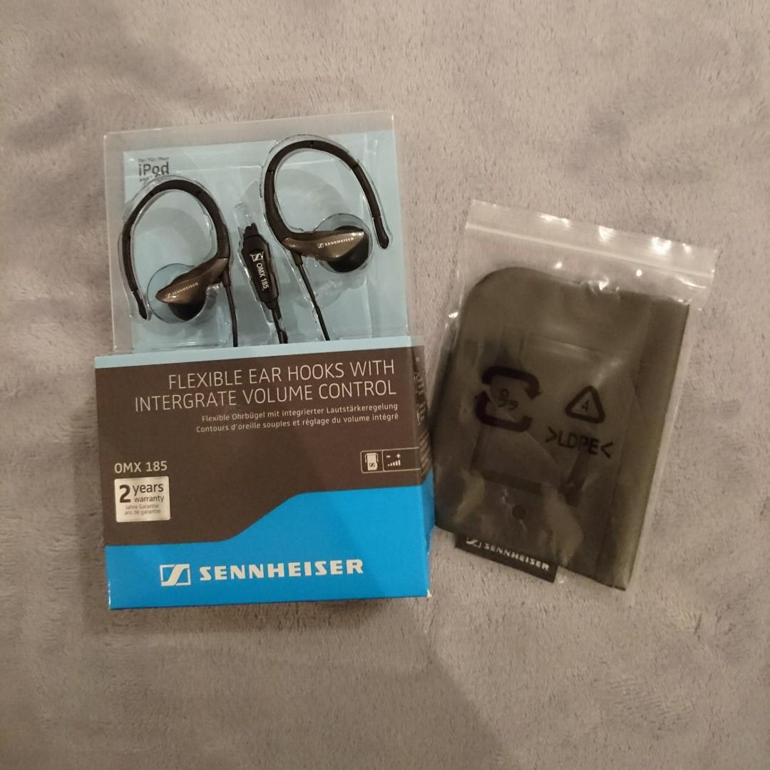 Sennheiser OMX 185 On-Ear Earbud, Audio 