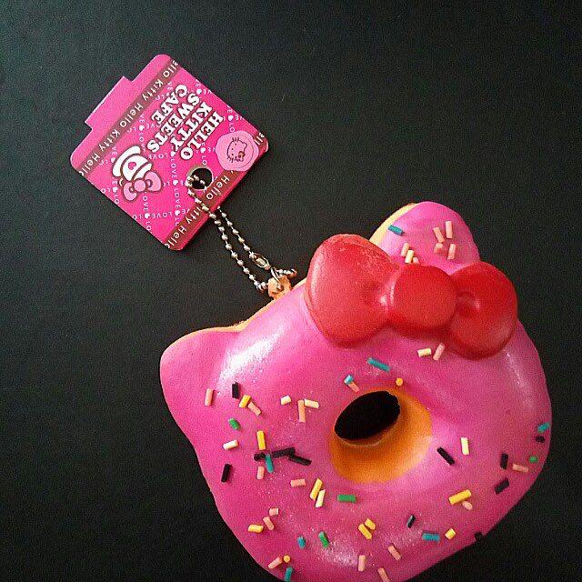 Squishy Hello Kitty Sweets Cafe Donut Toys Games Bricks Figurines On Carousell