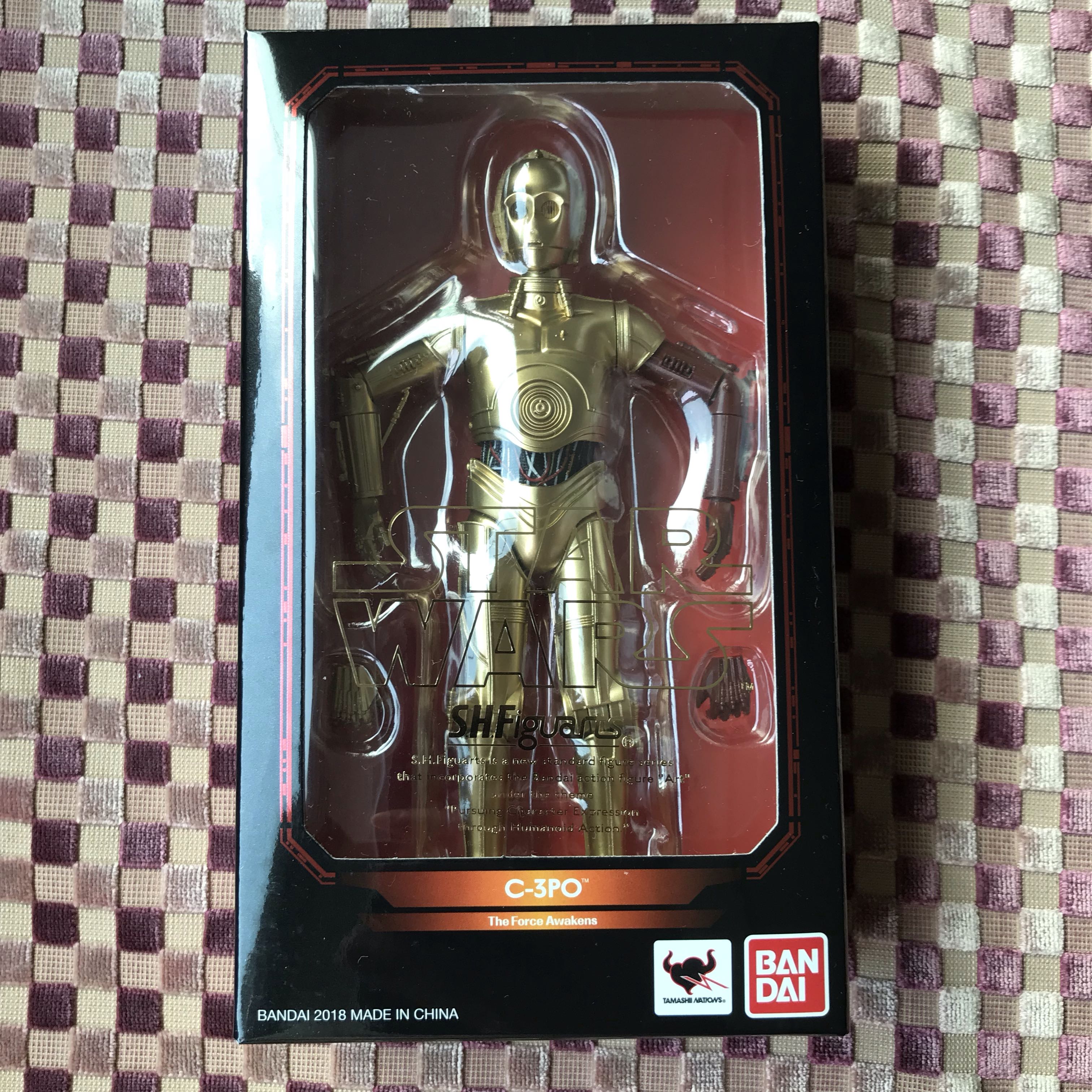 The Force Awakens 3 PO Star Wars//Awakening of The Force H Bandai S Figuarts C
