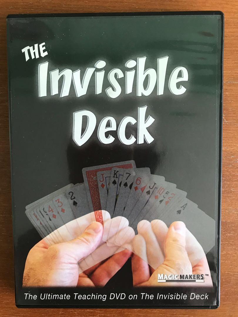 The Invisible Deck DVD, Hobbies & Toys, Music & Media, CDs & DVDs on