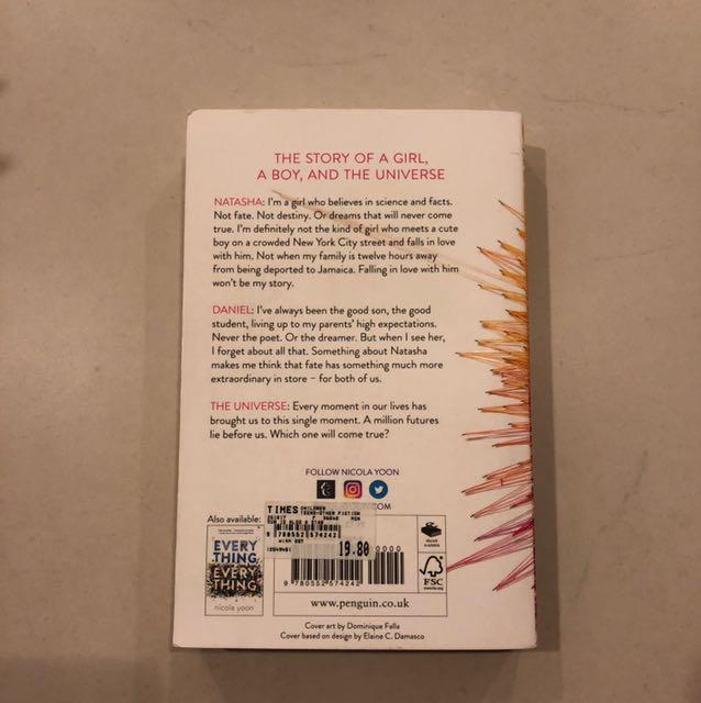 The Sun Is Also A Star Book Hobbies Toys Books Magazines Children S Books On Carousell