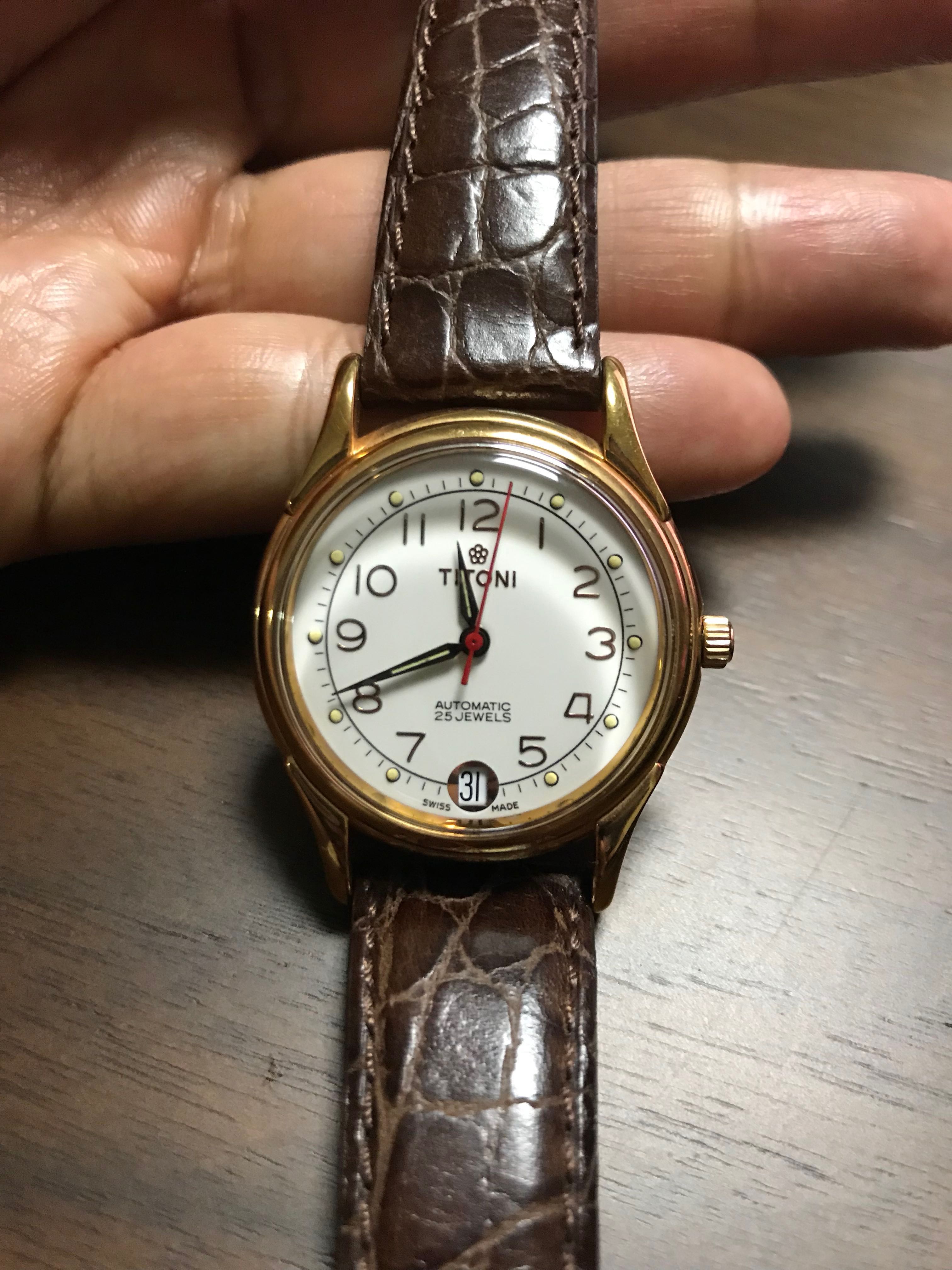 Titoni automatic hotsell 25 jewels