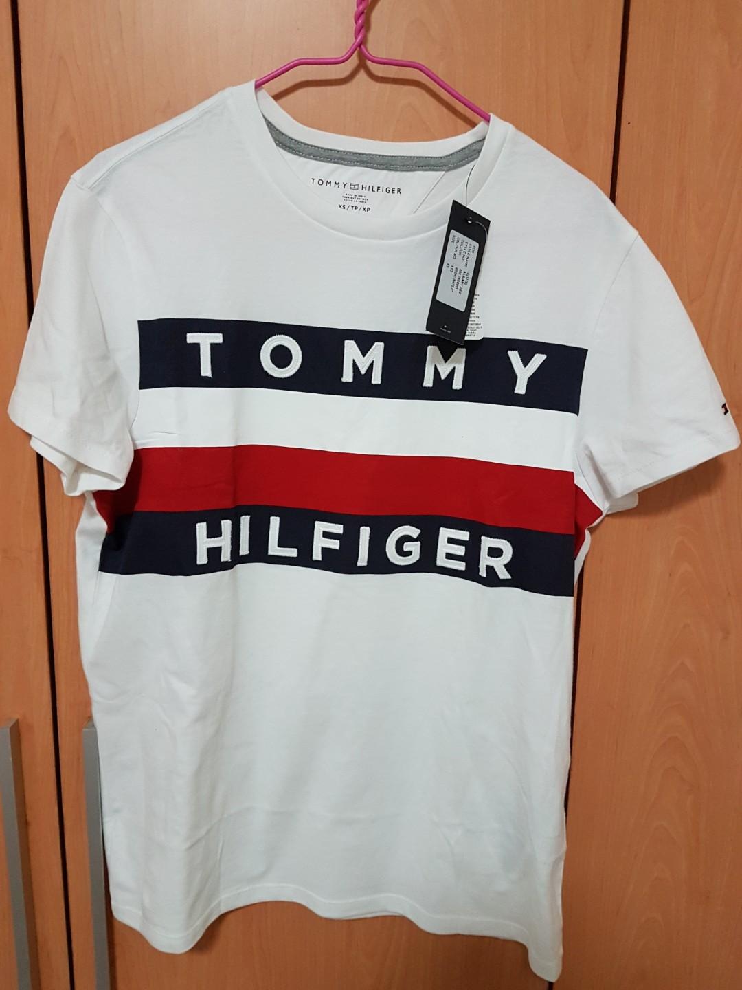 tommy hilfiger shirt tag