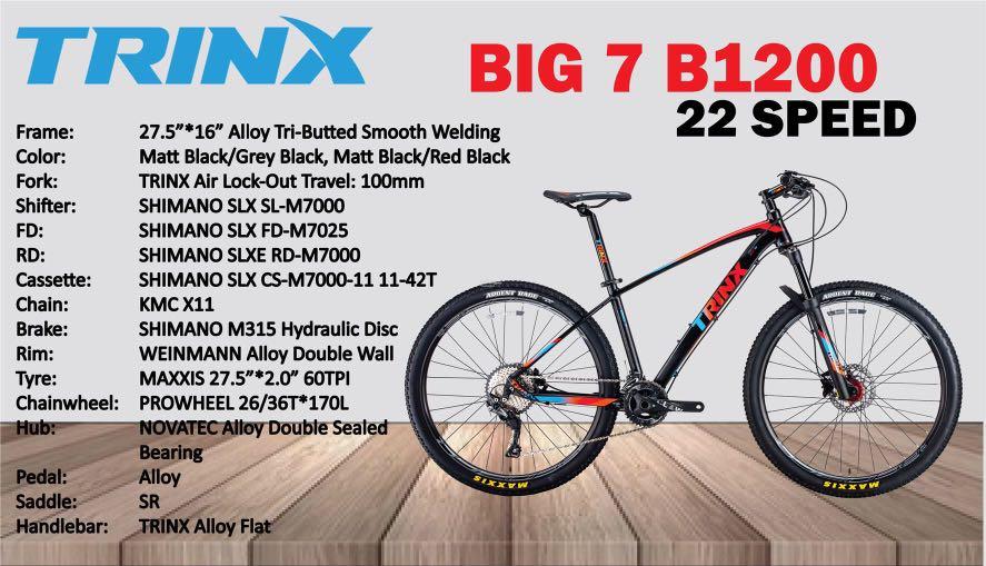 Trinx big 7 b1200 price store