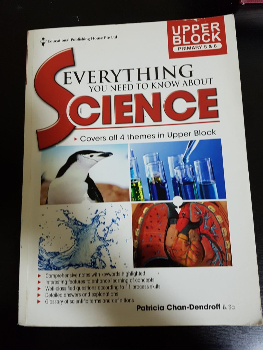 Upper Primary 5 6 Science Revison Reference Guide Book - 