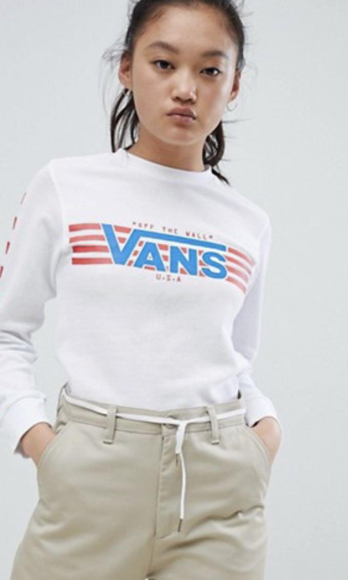 vans long tee