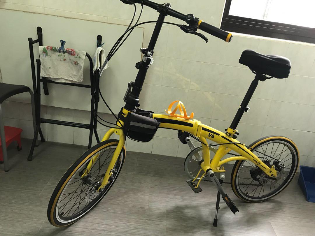 vert folding bike