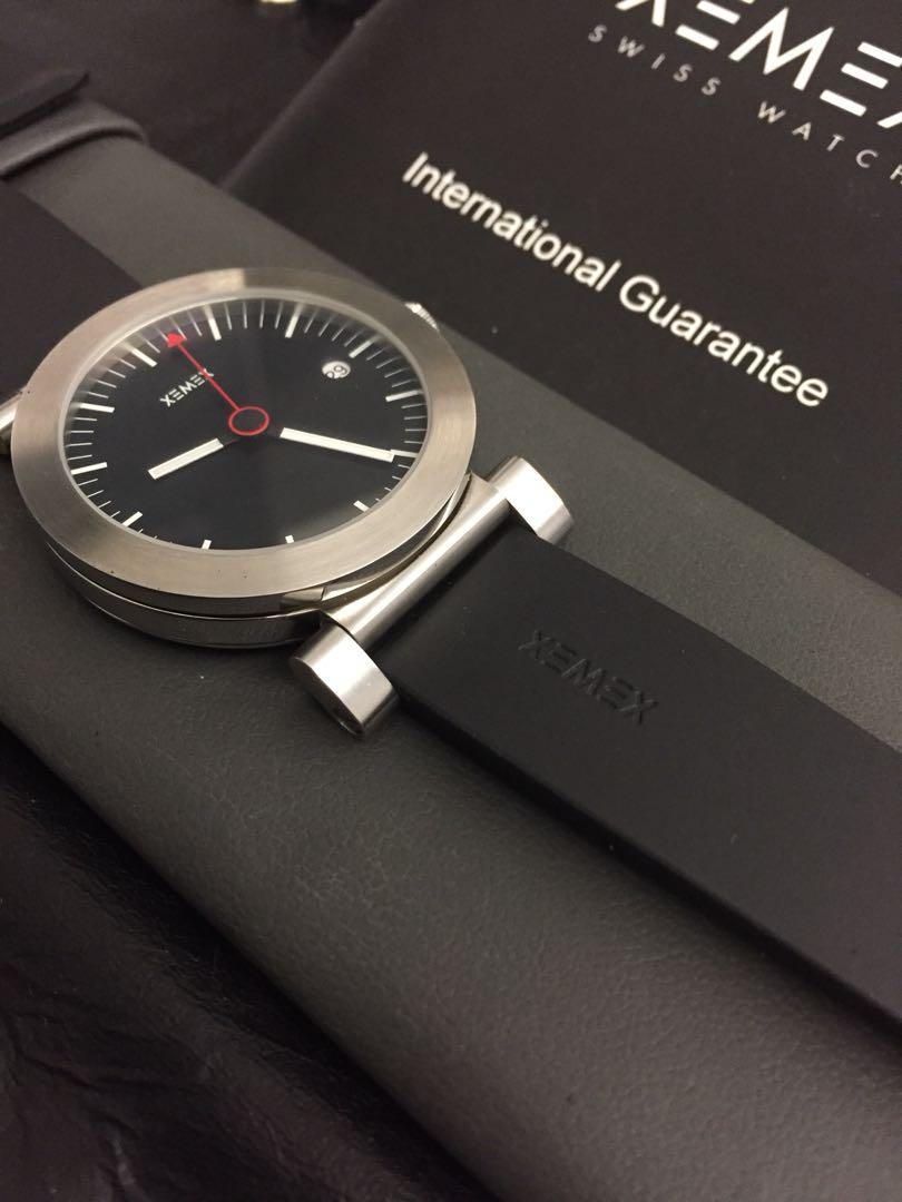XEMEX Swiss Watch (Ruedi Kulling- The Designer), 名牌, 手錶- Carousell