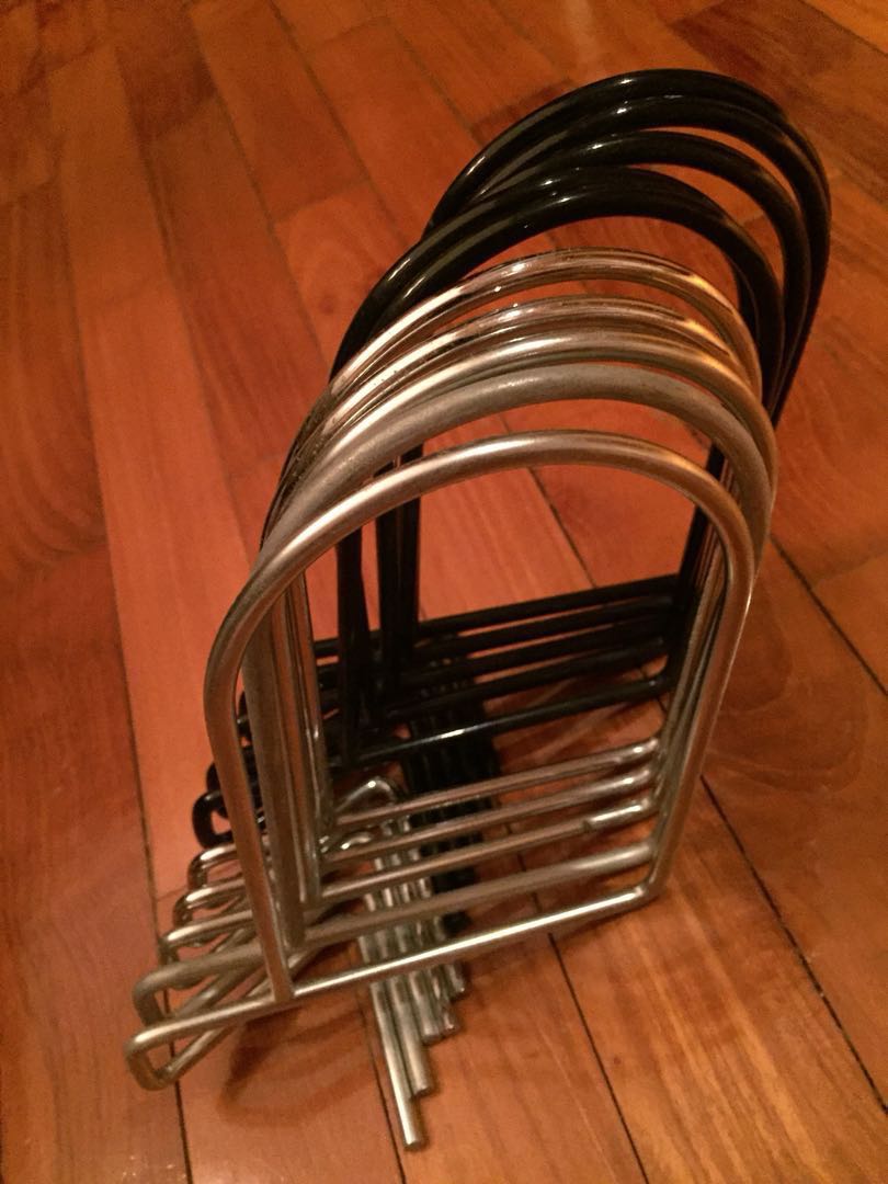 10 Ikea Metal book dividers (reserved), Everything Else on Carousell