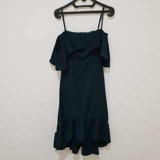 Dress Dark Green