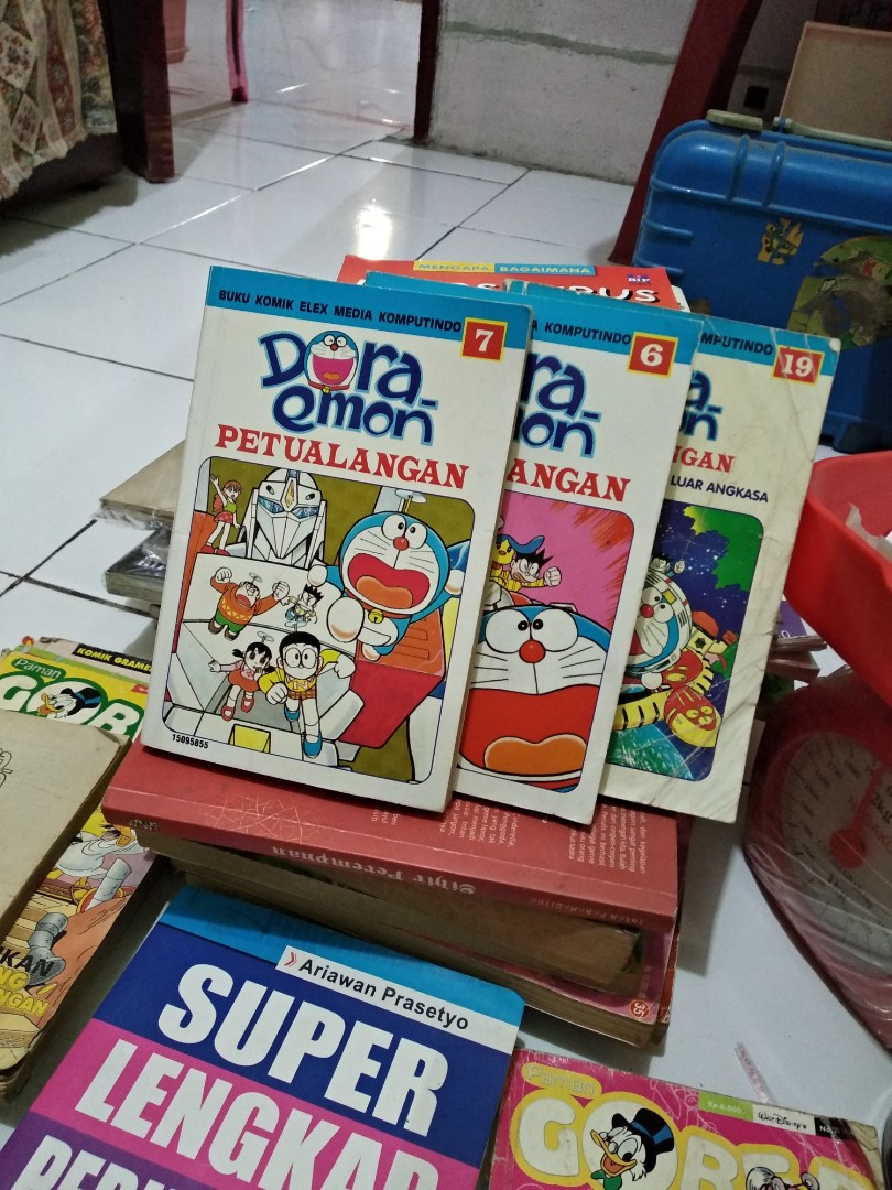 3 Komik Doraemon 1 Bonus Tanpa Sampul Buku Alat Tulis Komik