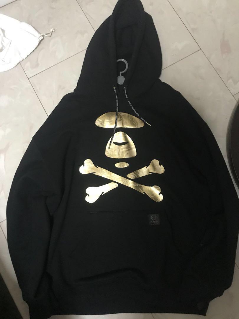bape logo hoodie