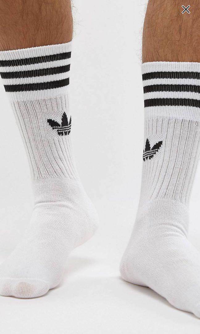 adidas high top socks