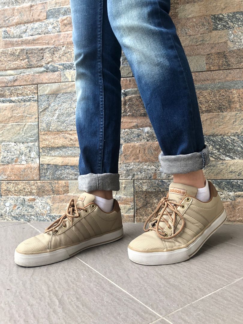 adidas neo label brown