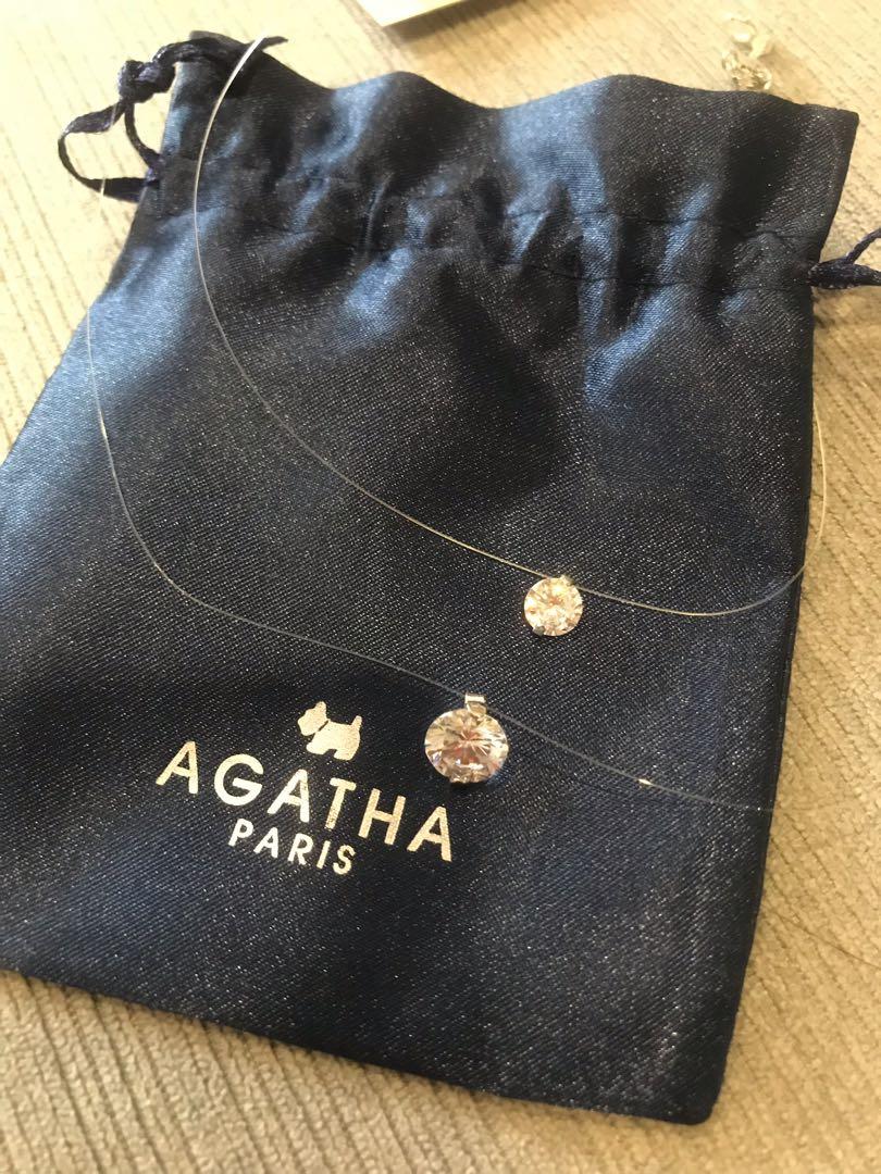 Agatha Paris Fishing Line Necklace