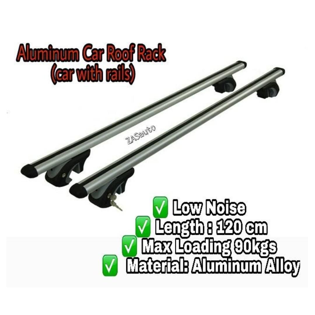 Aluminium Car Roof Rack For Universal Car With Rails Keys Auto Accessories On Carousell