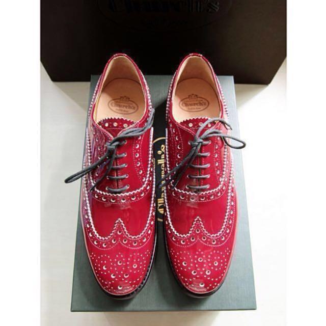 Authentic Church's Burwood Oxfords (Ladies' sz 36.5)