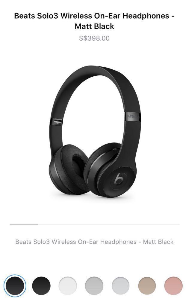 matt black beats