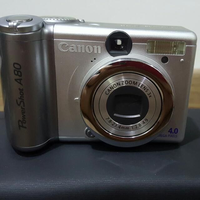 canon powershot a80